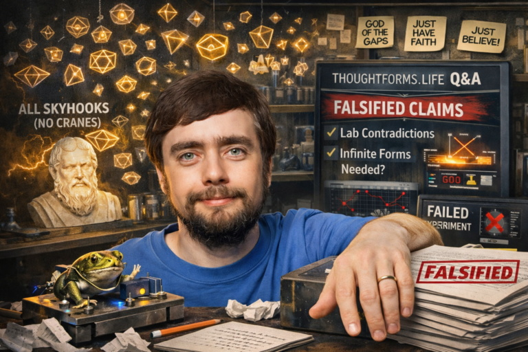 Dr. Michael Levin’s Response to My Critique: Misrepresentation, Platonic Morphospace, and Infinitely Unfalsifiable Metaphysics