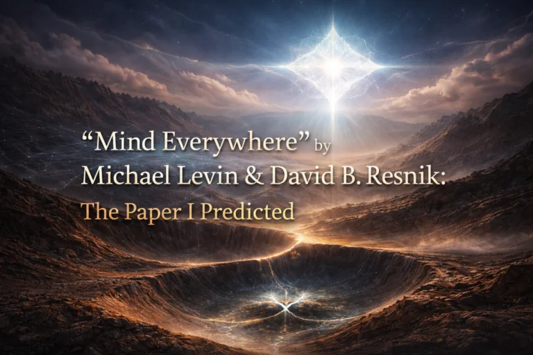 “Mind Everywhere” by Michael Levin & David B. Resnik: The Paper I Predicted