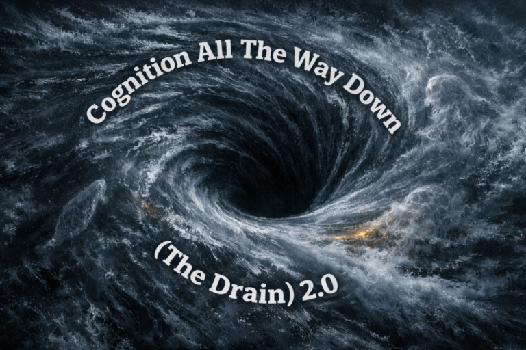Cognition All the Way Down (the Drain) 2.0: Michael Levin’s Thermodynamic Consciousness Shell Game, The Discovery Institute, and the Art of Making Everything Think by Defining “Thinking” as Everything 🔄️