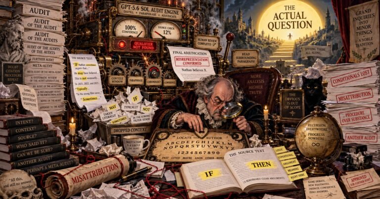 Responding to Matthew Segall’s “Audit”: An Audit of the Audit of the Audits (LOL, ok, maybe this is getting a bit off the rails now🤣)