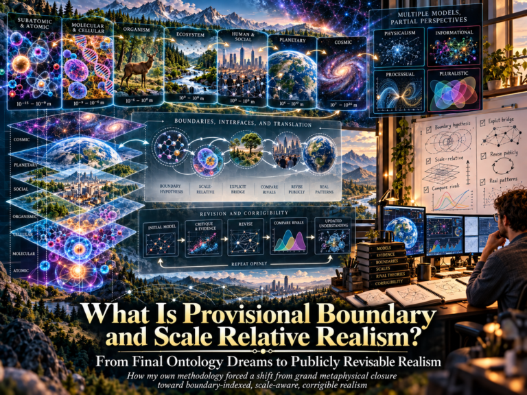 What Is Provisional, Boundary- and Scale-Relative Realism?